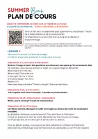 Aperçu - Préparation de séance / Séance complète - Summer Beach_kit de 4 leçons avec un diaporama inclu - Page 2