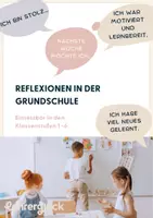 Vorschau - Arbeitsblätter - E-Book | Reflexionen in der Grundschule (Klasse 1-6) - Deckblatt