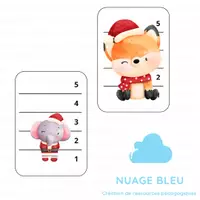 Aperçu - Apprentissages en autonomie - Bataille Noel NuageBleuBoutique - Page de couverture