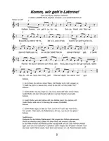 Vorschau - Unterrichtsreihen - Komm, wir geh'n Laterne - Die ultimative Liedersammlung zu St. Martin. Das Liederbuch - Seite 3