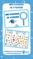 Vista previa - Hojas de trabajo - MINI CUADERNO DE ATENCIÓN - Portada