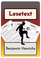 Vorschau - Arbeitsblätter - Leseverständnis - Benjamin Henrichs + Lösungen - Deckblatt