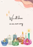 Vorschau - Poster - „We shine“ Poster Plakat für Vielfalt A3 A4 Growth Mindset - Seite 2