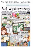Vorschau - Mal- und Bastelvorlagen - Abschluss Flügel / Verabschiedung & Mutmachwand / Zeugnis Beigabe + Kita - Seite 2