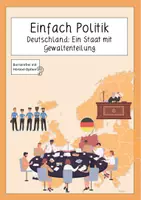 Vorschau - Stundenentwürfe - Einfach Politik: Deutschland - Ein Staat mit Gewaltenteilung - Deckblatt