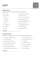 Aperçu - Feuilles d'exercices - Arménie - Page 1