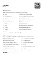 Aperçu - Feuilles d'exercices - Cap-Vert - Page 1