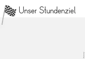 Vorschau - Poster - Unser Stundenziel - Wochenziel - Visualisierung - Seite 3