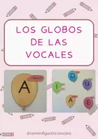 Vista previa - Juegos / Gamificación - Globos de las vocales - Portada
