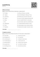 Aperçu - Feuilles d'exercices - Luxembourg - Page 1