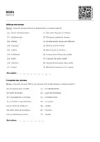 Aperçu - Feuilles d'exercices - Malte - Page 1