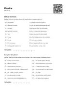 Aperçu - Feuilles d'exercices - Maurice - Page 1