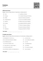 Aperçu - Feuilles d'exercices - Pakistan - Page 1