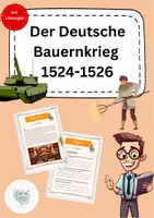 Vorschau - Arbeitsblätter - Der Deutsche Bauernkrieg - Deckblatt