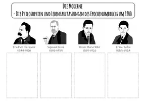Vorschau - Arbeitsblätter - Merkblatt Epochenumbruch um 1900 - Seite 1