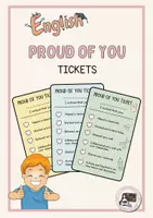 anteprima - Altro tipo di materiale - PROUD OF YOU TICKETS | BEN FATTO TICKETS - Pagina di copertina