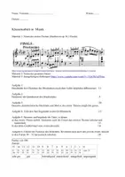 Vorschau - Stundenentwürfe - Die Sonatenhauptsatzform (mittleres Paket A) - Seite 1