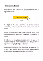 Vista previa - Hojas de trabajo - 10 fichas de memoria visual - página 1