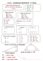 Vorschau - Arbeitsblätter - Grundwissen Mathematik - 5. + 6. Klasse - Seite 2