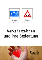 Vorschau - Test - Materialpaket "Verkehrszeichen" – Interactive - Deckblatt