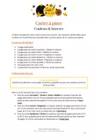 Aperçu - Jeux - Cartes à pince - Couleurs & Insectes - Page 1