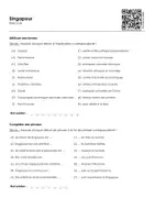 Aperçu - Feuilles d'exercices - Singapour - Page 1