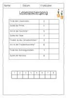 Vorschau - Fördermaterial/Inklusion - Lesespaziergang "Frühblüher" - Seite 3
