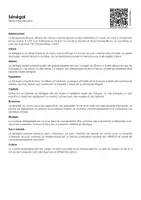 Aperçu - Feuilles d'exercices - Sénégal - Page de couverture