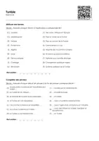 Aperçu - Feuilles d'exercices - Tunisie - Page 1