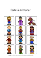 Aperçu - Feuilles d'exercices - Ensemble d'activités sur le thème des personnes - Page 3