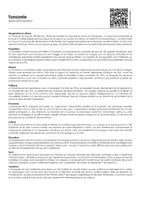 Aperçu - Feuilles d'exercices - Tanzanie - Page de couverture