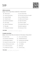 Aperçu - Feuilles d'exercices - Tuvalu - Page 1