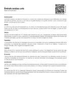 Aperçu - Feuilles d'exercices - Émirats arabes unis - Page de couverture