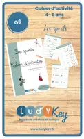 Aperçu - Apprentissages en autonomie - CAHIER D'ACTIVITES GRANDE SECTION - Les sports - Page de couverture