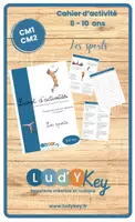 Aperçu - Apprentissages en autonomie - Cahier d'activités 8-10 ans - les sports - Page de couverture