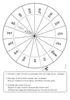 Vorschau - Arbeitsblätter - Vorsilben bei Verben (Kopiervorlagen) - Seite 1