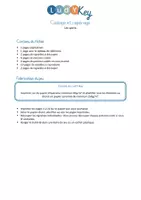 Aperçu - Apprentissages en autonomie - CODAGE ET REPERAGE - LES SPORTS - Page 1