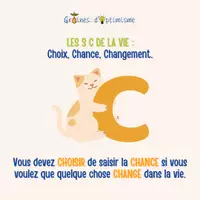 Aperçu - Affichage - Mantra - Pensée Positive - Les 3 C - Page de couverture
