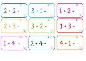 Aperçu - Jeux - Math : CAT + et - jusque 10 Séries 1 à 5 P1 - CP - Page 1
