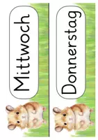 Vorschau - Poster - Hamsterklasse Tagestransparenz Klassentier Hamster - Seite 2