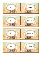 Aperçu - Apprentissages en autonomie - math : SCN :dominos - jusque 20 P1 - CP - Page 3