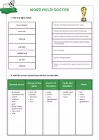 Vorschau - Arbeitsblätter - Soccer - Deckblatt