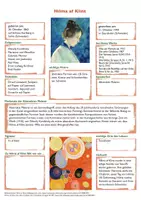 Vorschau - Arbeitsblätter - Hilma af Klint Steckbrief - Seite 2