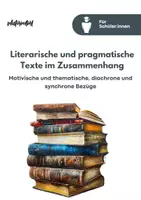 Vorschau - Arbeitsblätter - Lernheft: Literarische und Pragmatische Texte im Deutsch-Abitur - Deckblatt
