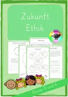 Vorschau - Arbeitsblätter - Zukunft Ethik - Deckblatt