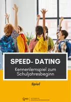 Vorschau - Spiele - Kennenlernspiel: Speed-Dating mit 112 Fragekarten - Deckblatt