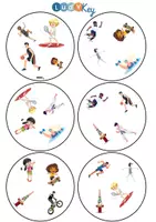 Aperçu - Jeux - SYMBOLE RAPIDE 3 NIVEAUX LES SPORTS - Page 2