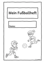 Vorschau - Arbeitsblätter - Fußballheft, EM, Ball, Sport, Fußball, Förderschule, Weltmeisterschaft, WM - Seite 3
