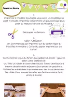 Aperçu - Matériel pour travaux manuels / dessin - Apprendre les chiffres avec vikings | Chaîne de fanions - Page 2