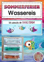 Vorschau - Anderer Materialtyp - Sommerferien Wassereis Geschenk - Deckblatt